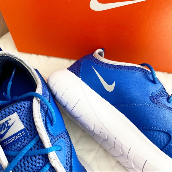 Nike Flex Contact 3 Running Sneaker - Big Kids - Picture 3 of 6